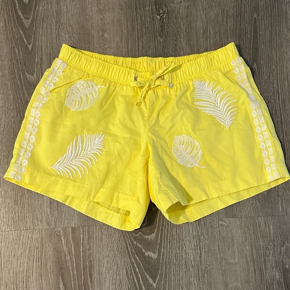 Lilly Pulitzer Women’s XS Katia Embroidered Casual Vacation Beach Cotton‎ Short - Picture 1 of 8